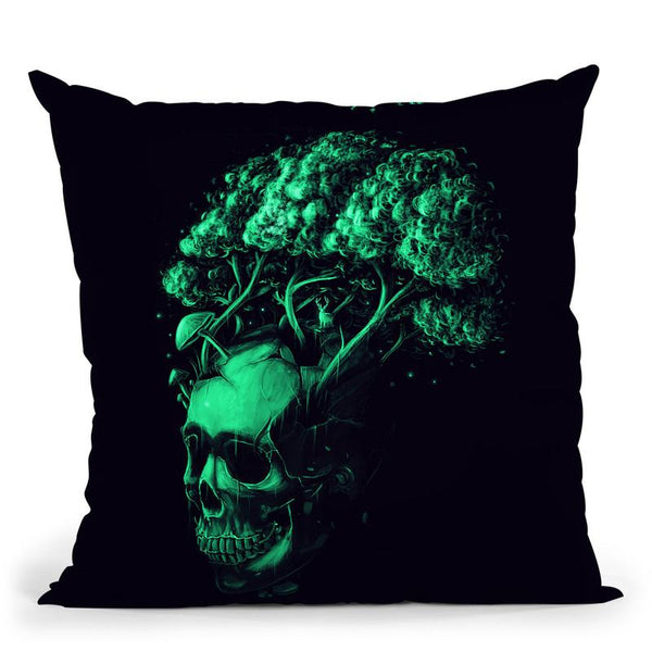 The End Is The Beginning Throw Pillow By Nicebleed