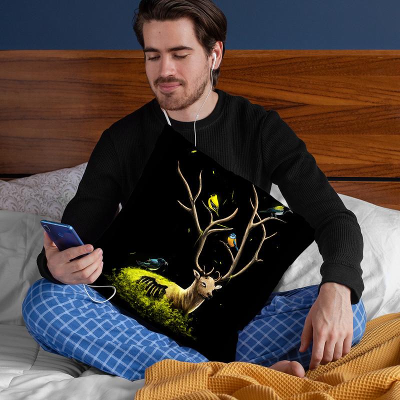 The Gathering Throw Pillow By Nicebleed
