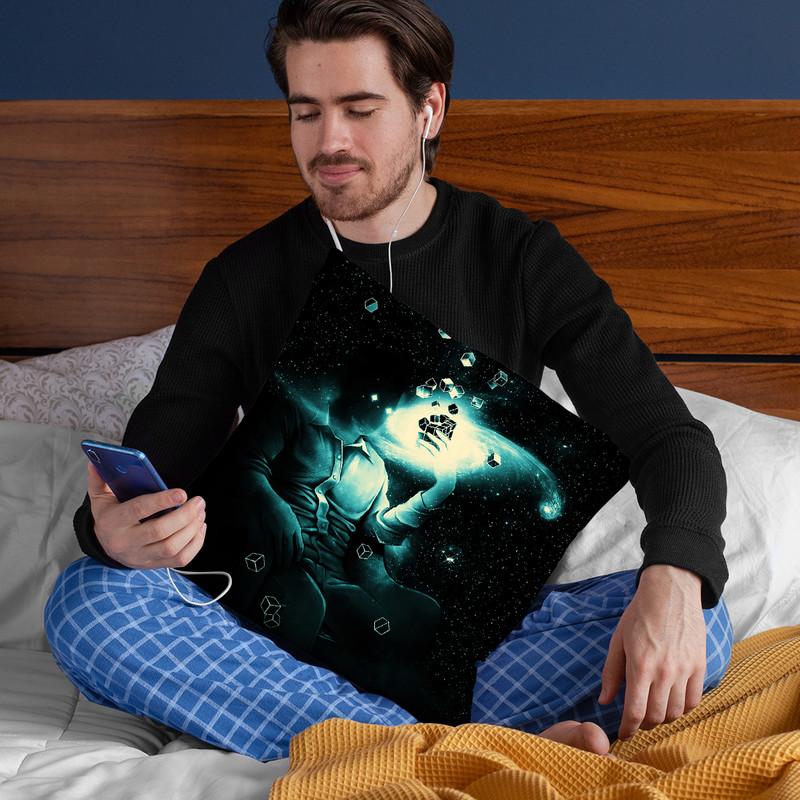 The Hunter Ii Throw Pillow By Nicebleed