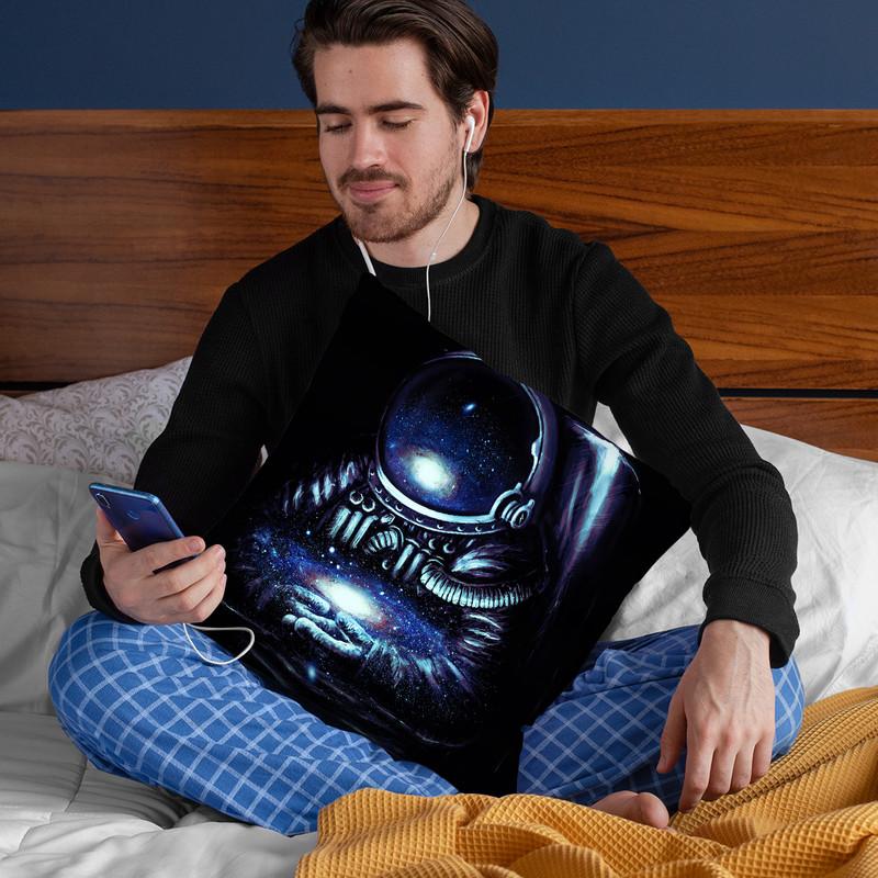 The Keeper Throw Pillow By Nicebleed