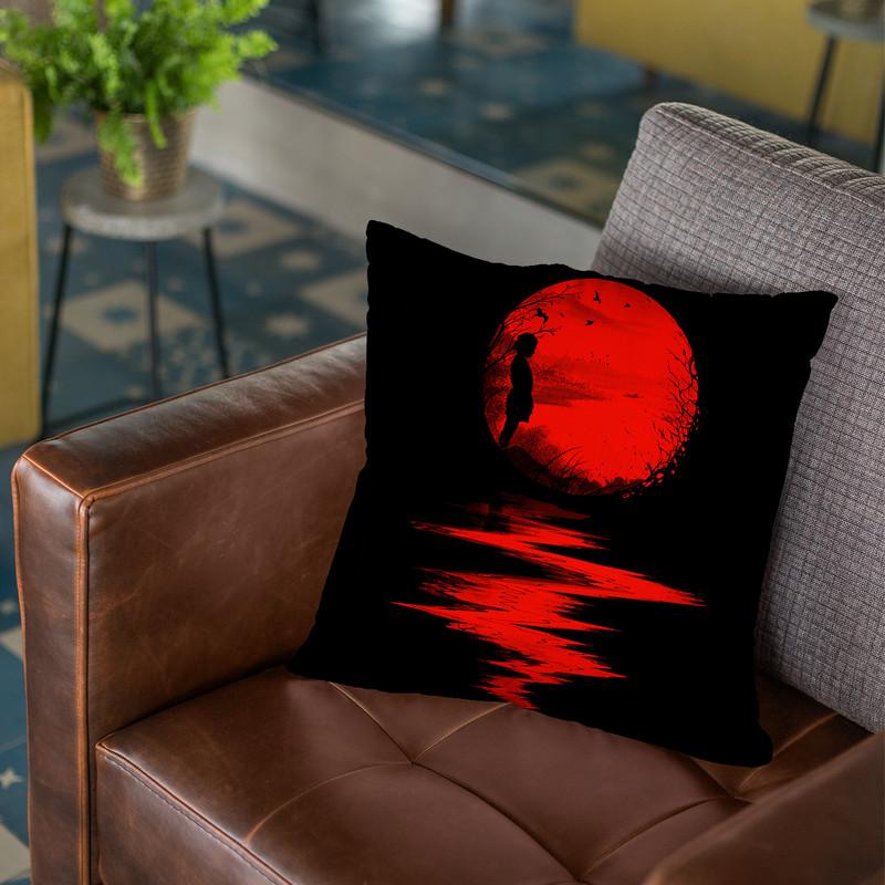 The Land Of The Rising Sun Throw Pillow By Nicebleed