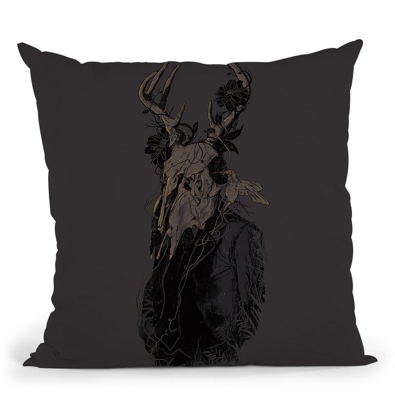 The Optimist Throw Pillow By Nicebleed