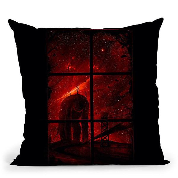The Otherside Throw Pillow By Nicebleed