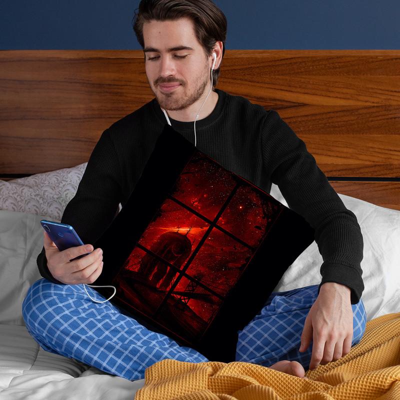 The Otherside Throw Pillow By Nicebleed