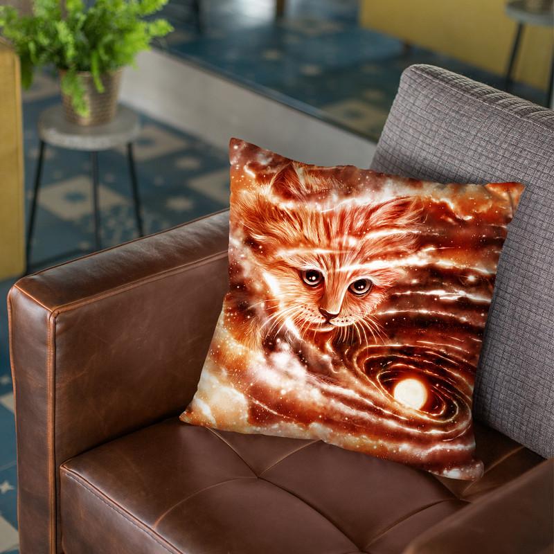 The Visitor Throw Pillow By Nicebleed