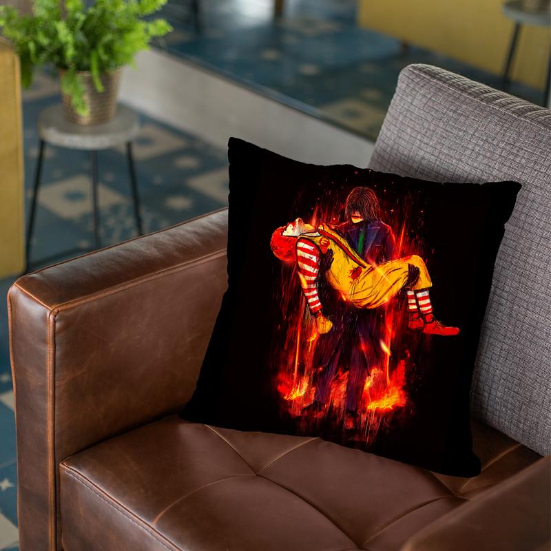 This Is Not A Joke! Throw Pillow By Nicebleed