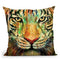 Tiger I Throw Pillow By Nicebleed