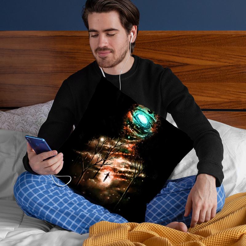 Transcend Throw Pillow By Nicebleed