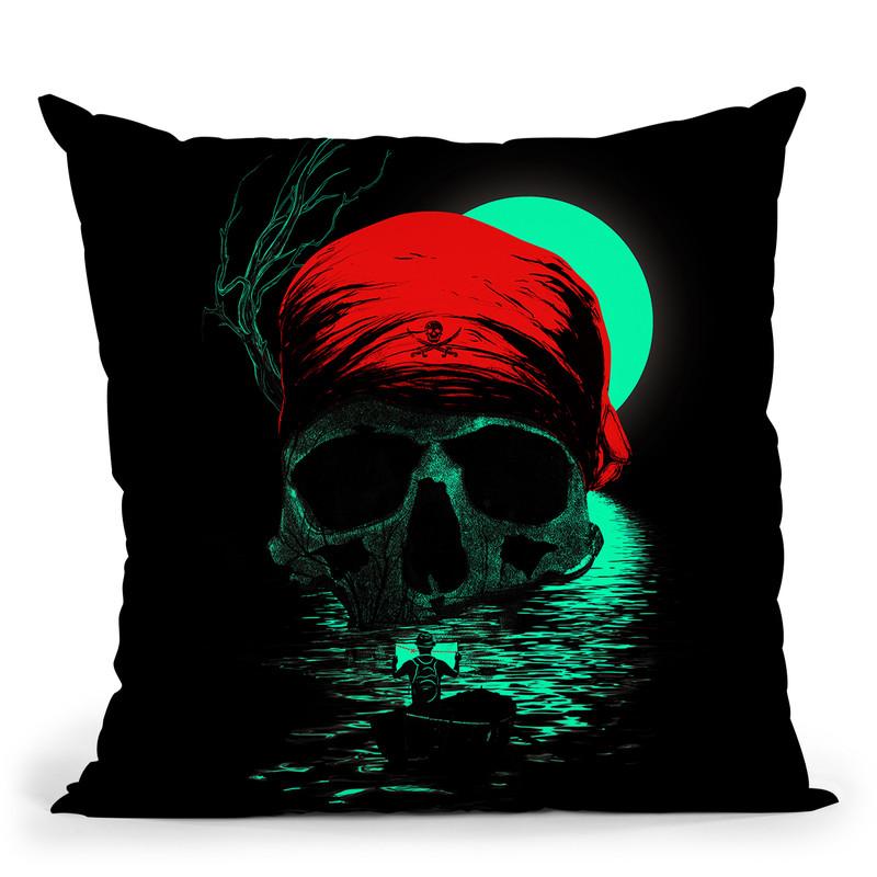 Treasure Hunting Throw Pillow By Nicebleed