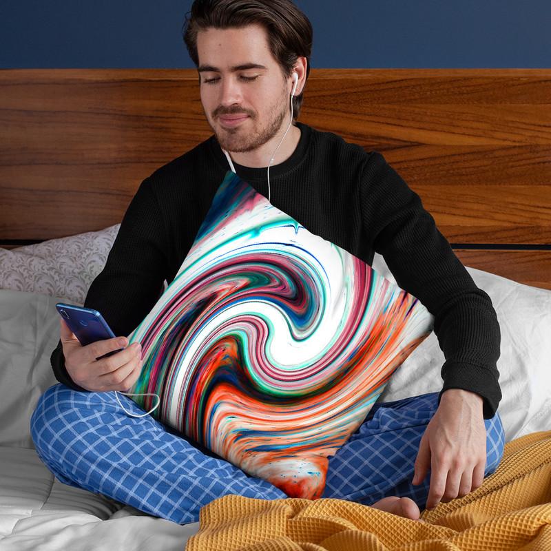 Twisted Soul Throw Pillow By Nicebleed