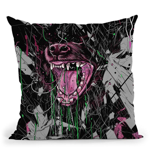 Untamed Throw Pillow By Nicebleed