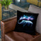 Elephant Splash I Throw Pillow By Nicebleed