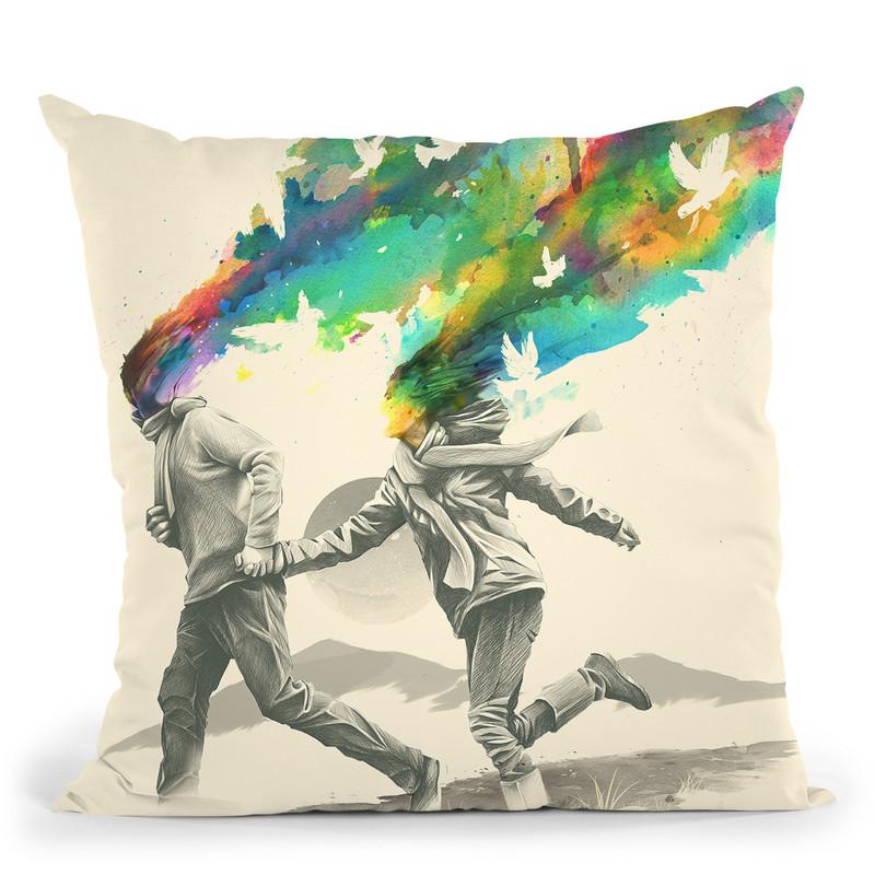Emanate Throw Pillow By Nicebleed