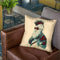 Evolution Of Charles Throw Pillow By Nicebleed