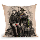 Family Portrait Throw Pillow By Nicebleed