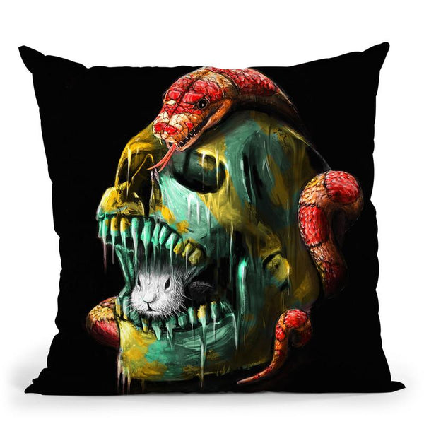 Fear And Desire Throw Pillow By Nicebleed