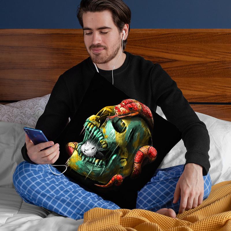 Fear And Desire Throw Pillow By Nicebleed