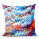 Forest Pixel Throw Pillow By Nicebleed