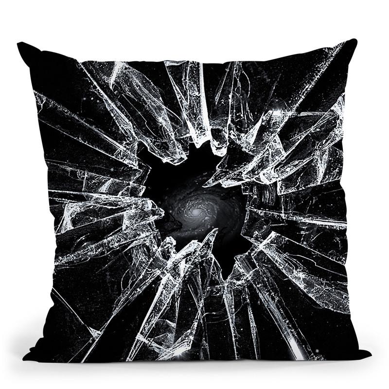 Broken Throw Pillow By Nicebleed