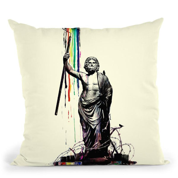God Of Graffiti Throw Pillow By Nicebleed