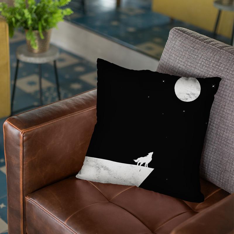 Good Night Throw Pillow By Nicebleed