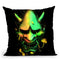 Hannya Mask Throw Pillow By Nicebleed