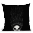 Haunted Throw Pillow By Nicebleed