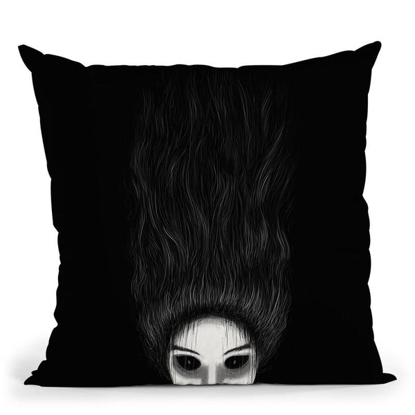 Haunted Throw Pillow By Nicebleed