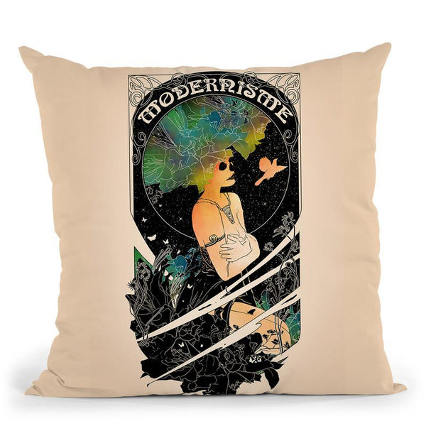 Inner Beauty Throw Pillow By Nicebleed