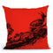 Intense Chasing Throw Pillow By Nicebleed