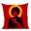Jimi Hendrix Throw Pillow By Nicebleed
