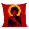 Jimi Hendrix Throw Pillow By Nicebleed