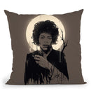 Jimi Hendrix2 Throw Pillow By Nicebleed