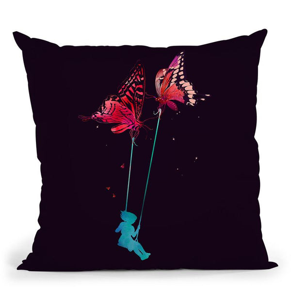 Joy Ride Throw Pillow By Nicebleed