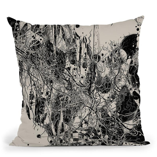 Coexistence Throw Pillow By Nicebleed