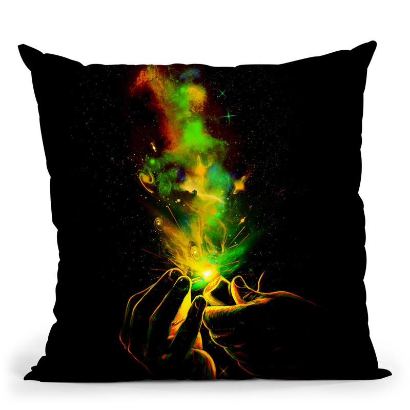Light It Up! Throw Pillow By Nicebleed