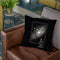 Looking Through A Masterpiece Throw Pillow By Nicebleed