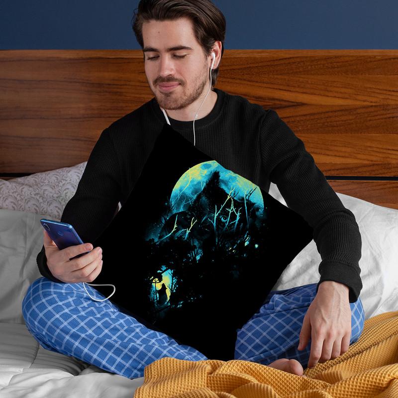 Lurking Throw Pillow By Nicebleed