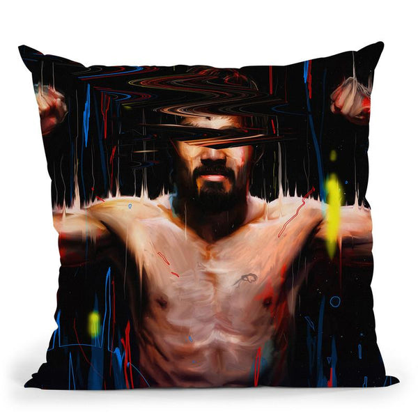 Manny Pacquiao Throw Pillow By Nicebleed