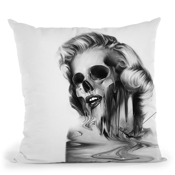 Marilyn Portrait Throw Pillow By Nicebleed