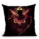 Meowl Throw Pillow By Nicebleed