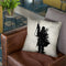 Post Apocalyptic Warrior Throw Pillow By Niklas Gustafson
