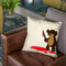 Psycho Teddy Throw Pillow By Niklas Gustafson
