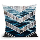 Striped Materials Of Nature Iii Throw Pillow By Niklas Gustafson