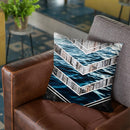 Striped Materials Of Nature Iii Throw Pillow By Niklas Gustafson