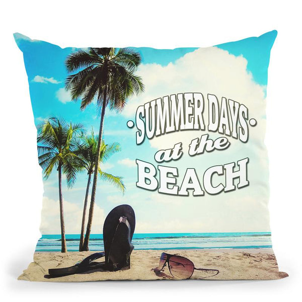Summer Days Throw Pillow By Niklas Gustafson