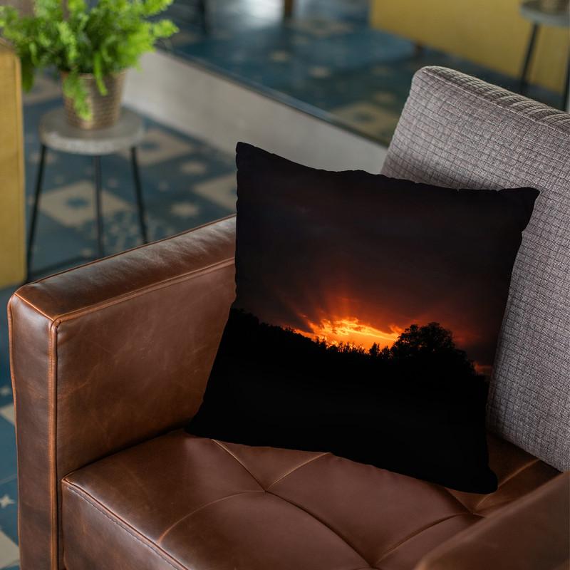 Sunset Throw Pillow By Niklas Gustafson