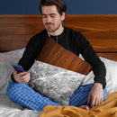 Wooden Marble Throw Pillow By Niklas Gustafson