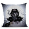 Zombie Warrior Throw Pillow By Niklas Gustafson
