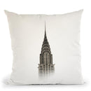 Chrysler Building - Nyc Throw Pillow By Niklas Gustafson